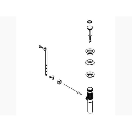 Kohler Competitive Drain Assembly 1061375-2BL